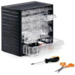 Prozirni spremnik (Š x V x d) 310 x 290 x 180 mm Antracitno-siva boja, Prozirna Treston 290C-3 1 ST