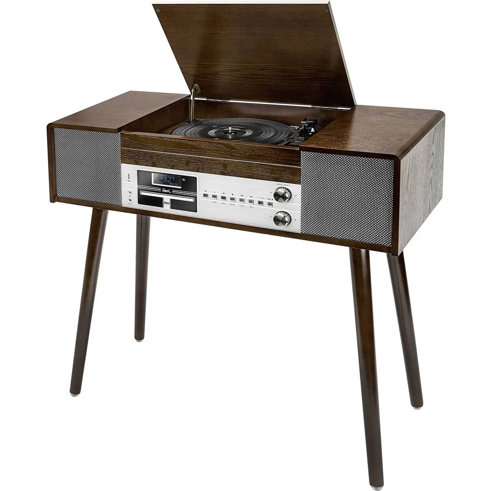 Dual NR 60 DAB USB gramofon Remenski pogon Drvo slika