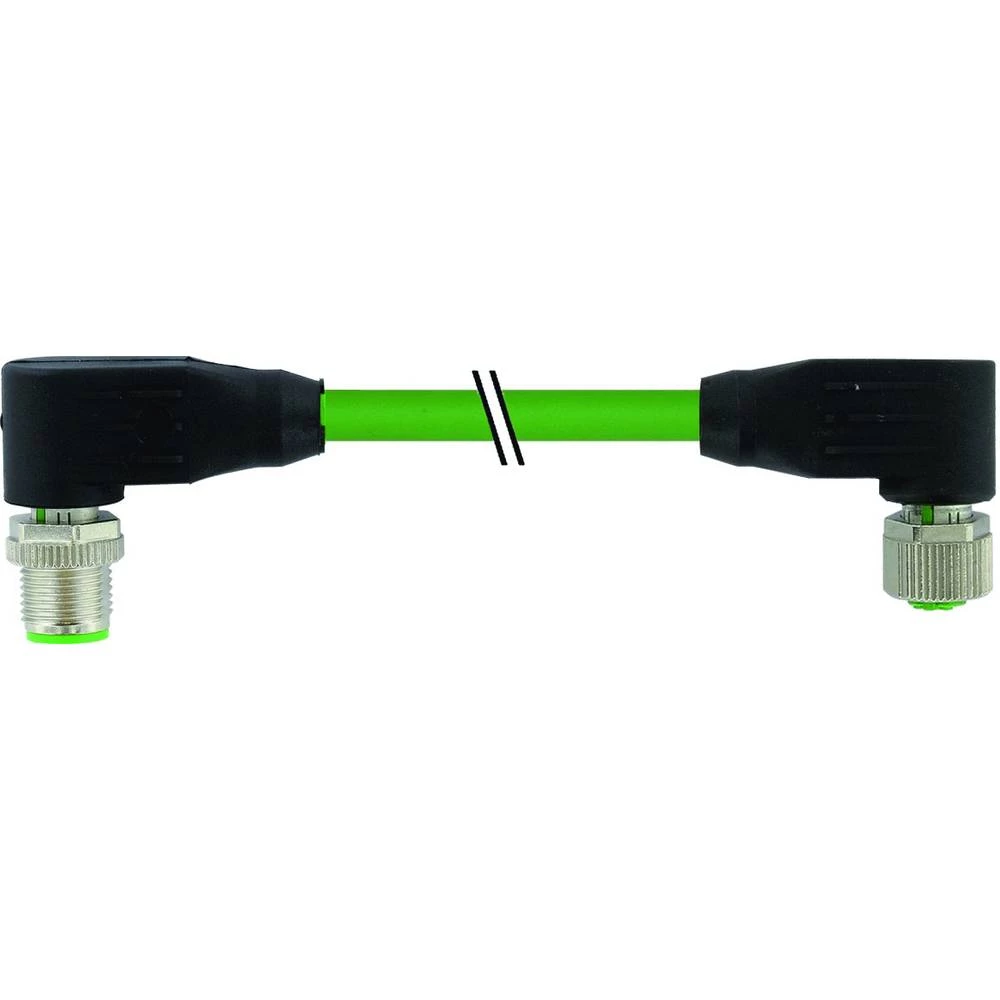 Murrelektronik 7000-46061-8020150 utični konektor za senzor/aktivator, konfekcionirani M12 x 1 kutni muški konektor, žen slika
