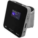 soundmaster UR260SI radio sat DAB+ (1012), ukw AUX, Bluetooth®, DAB+, UKW, USB  funkcija alarma siva