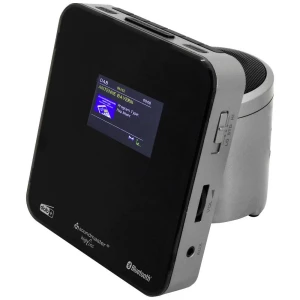 soundmaster UR260SI radio sat DAB+ (1012), ukw AUX, Bluetooth®, DAB+, UKW, USB  funkcija alarma siva slika