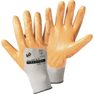 L+D Flex-Nitril 1496C-12 poliester rukavice za rad Veličina (Rukavice): 12, xxl EN 388 CAT II 1 St. slika