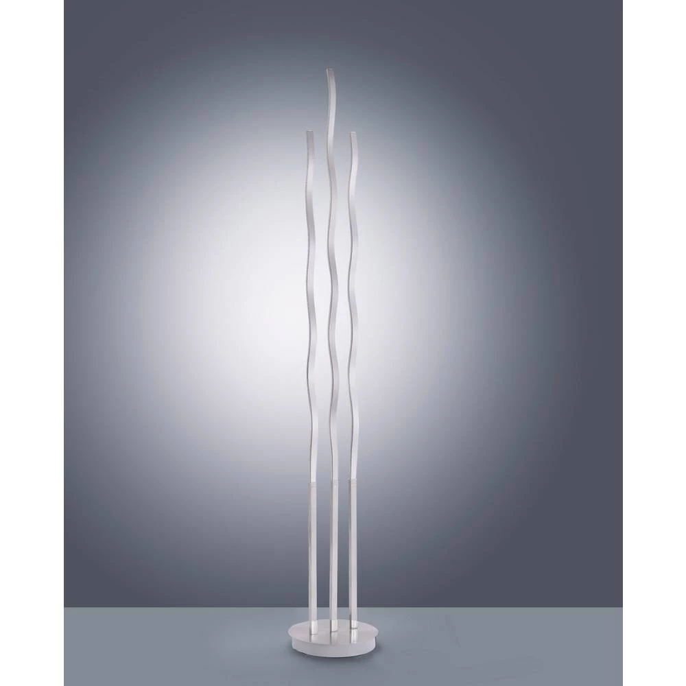 LED podna svjetiljka LeuchtenDirekt LOLAsmart-WAVE 16268-55 Čelik slika