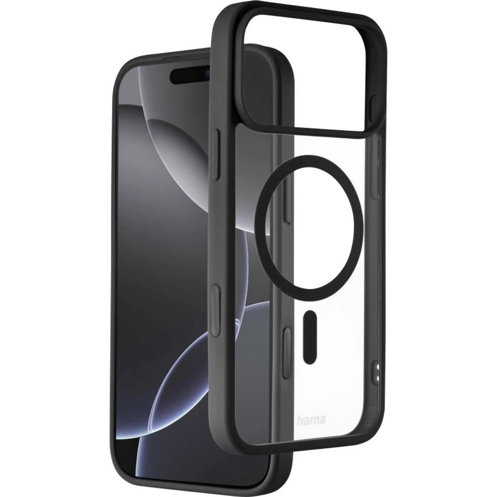 Hama etui Apple iPhone 17 Pro Max crna MagSafe kompatibilna, induktivno punjenje 00232418 slika