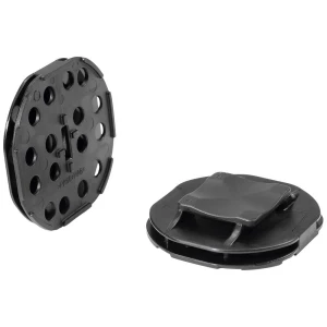 HellermannTyton PMB8-PA66/6HIRHS-BK postolje s ljepljivom pastom  151-03196 Snop Ø, područje 13 mm (max)  bez halogena crna 1 St. slika