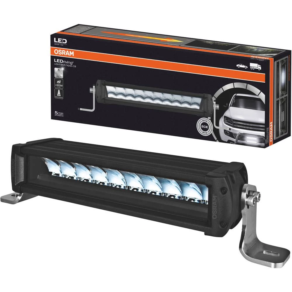 Daljinska prednja svjetla LEDriving LIGHTBAR FX250-CB LED diode Osram Auto (Š x V x d) 309 x 77 x 93.5 mm Crna slika