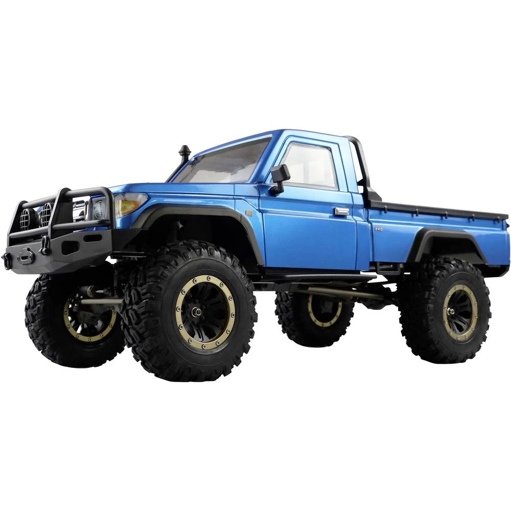Amewi AMXRock RCX8P Scale Crawler Pick-Up 1:8, RTR blau s četkama 1:8 rc model automobila električni rtr 2,4 GHz slika