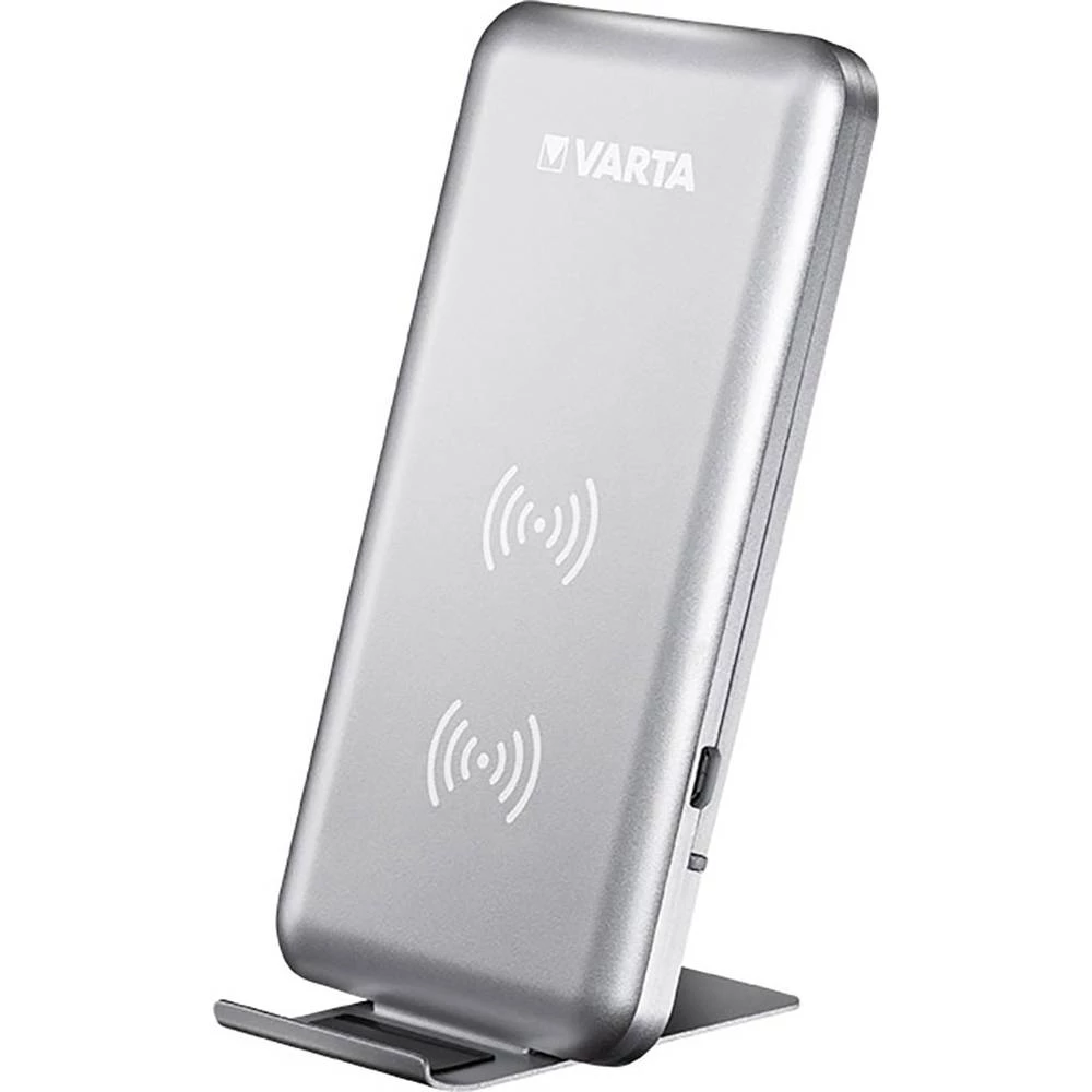 Varta indukcijski punjač qi Fast Wireless 57912101111 Izlazi Qi standard Srebrna slika
