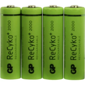 GP Batteries ReCyko+ Mignon (AA) akumulator NiMH 2000 mAh 1.2 V 4 ST slika