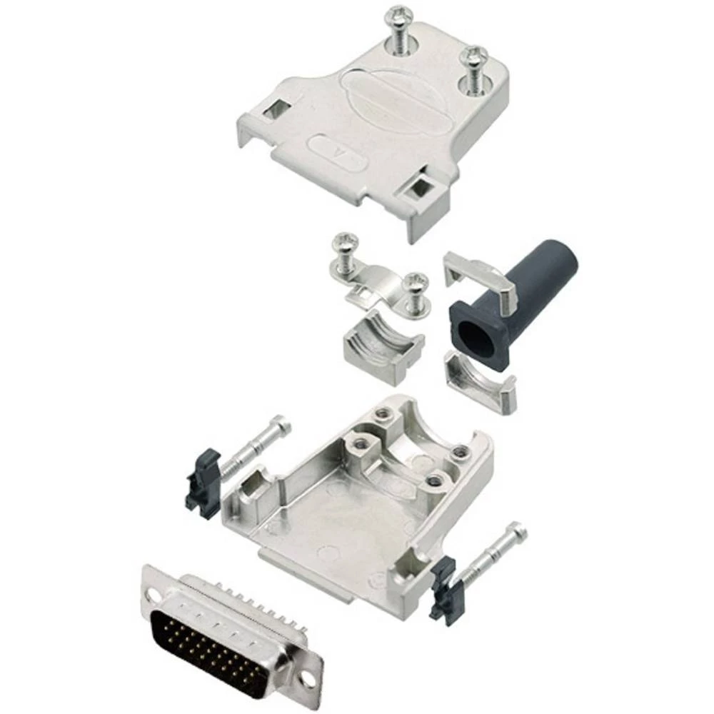 Komplet D-SUB pinskih konektora 180 ° Broj polova: 62 Lemni kup Amphenol 1 ST slika