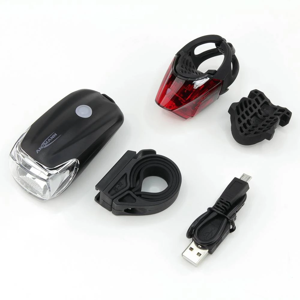 Ansmann komplet svjetla za bicikl Fahrradlicht Set slika