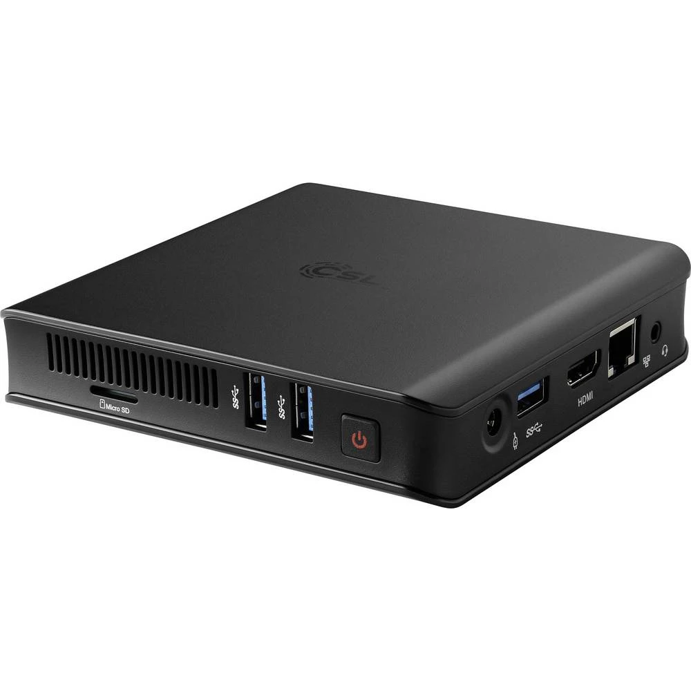 CSL Computer Narrow Box Ultra HD Compact Mini PC (HTPC) Intel&reg; Celeron&reg; (4 x 2.4 GHz) 4 GB 64 GB 256 GB Windows&reg; 10 slika