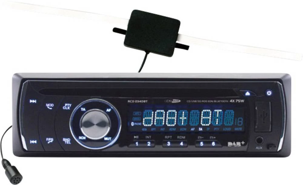 Caliber Audio Technology RCD234DBT Autoradio DAB + tuner, Bluetooth&reg; telefoniranje slobodnih ruku slika