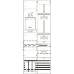 Striebel & John 2CPX033045R9999 KA4237 ormar za brojilo   Broj redova = 1