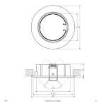 EVN 515014 515014 ugradbeni prsten   halogena žarulja bez 50 W krom boja