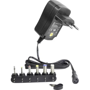 HN Power HNP06-UNI Plug-in napajanje, podesivi 3 V, 4.5 V, 5 V, 6 V, 7.5 V, 9 V, 12 V 0.6 A 7.2 W slika
