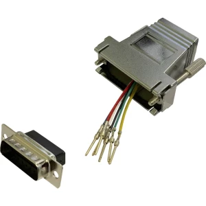 BKL Electronic 10121117 adapter 15-polni muški konektor D-Sub - RJ12-utičnica  1 St. Single slika