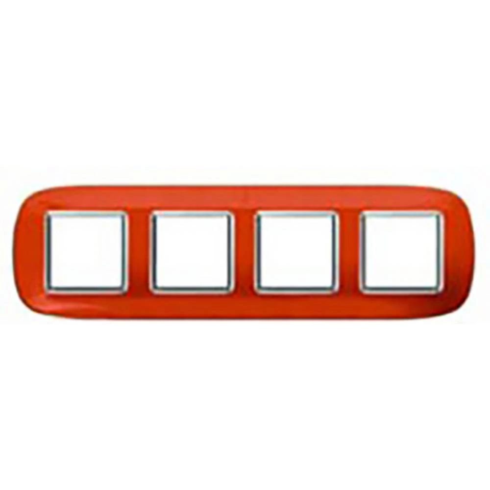 Legrand   okvir Axolute narančasta HB4802/4DR slika