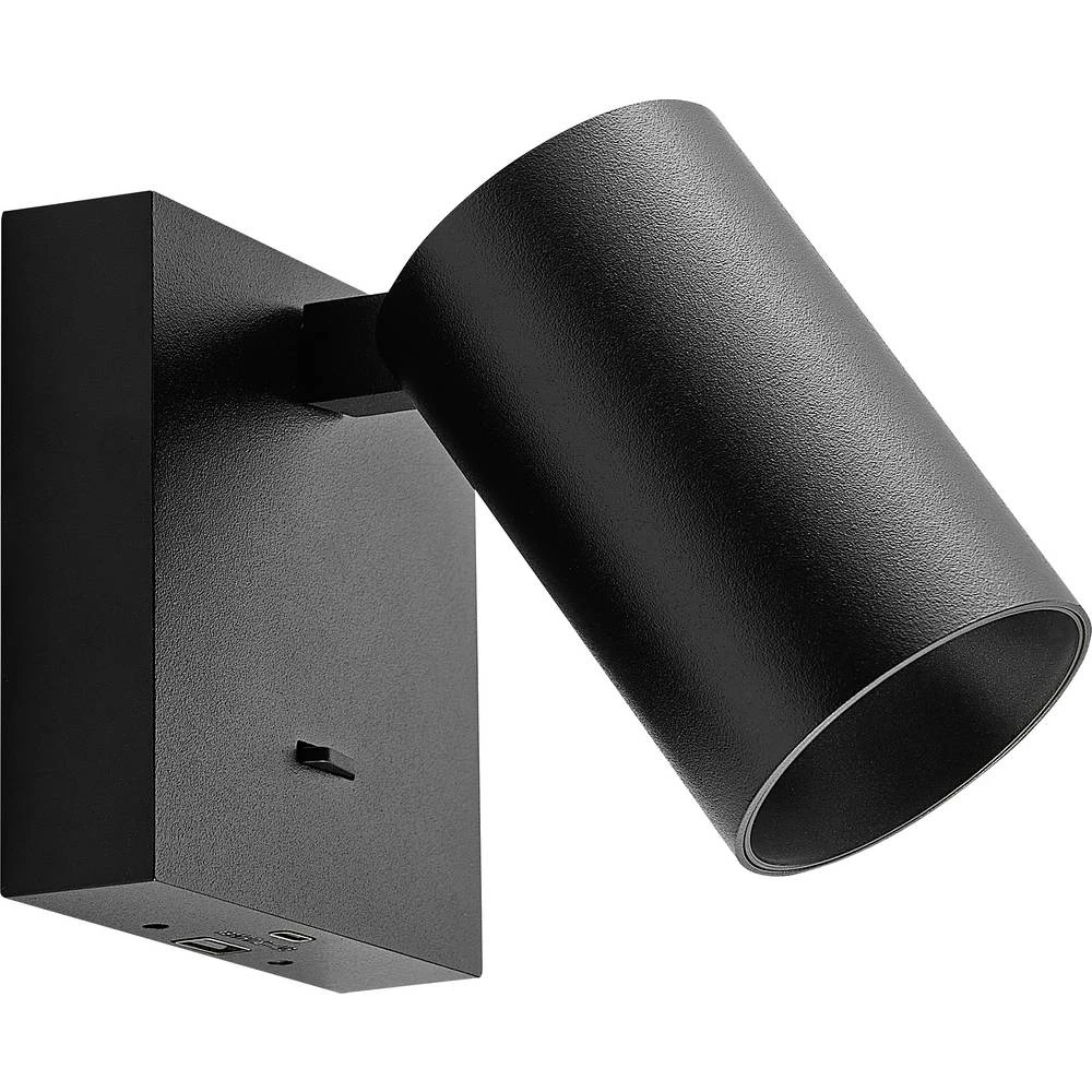 Deko Light Can Tilt eckig USB, 1x 7,5 W GU10, Schwarz 341340 nadgradna zidna svjetiljka GU10 7.5 W crna slika