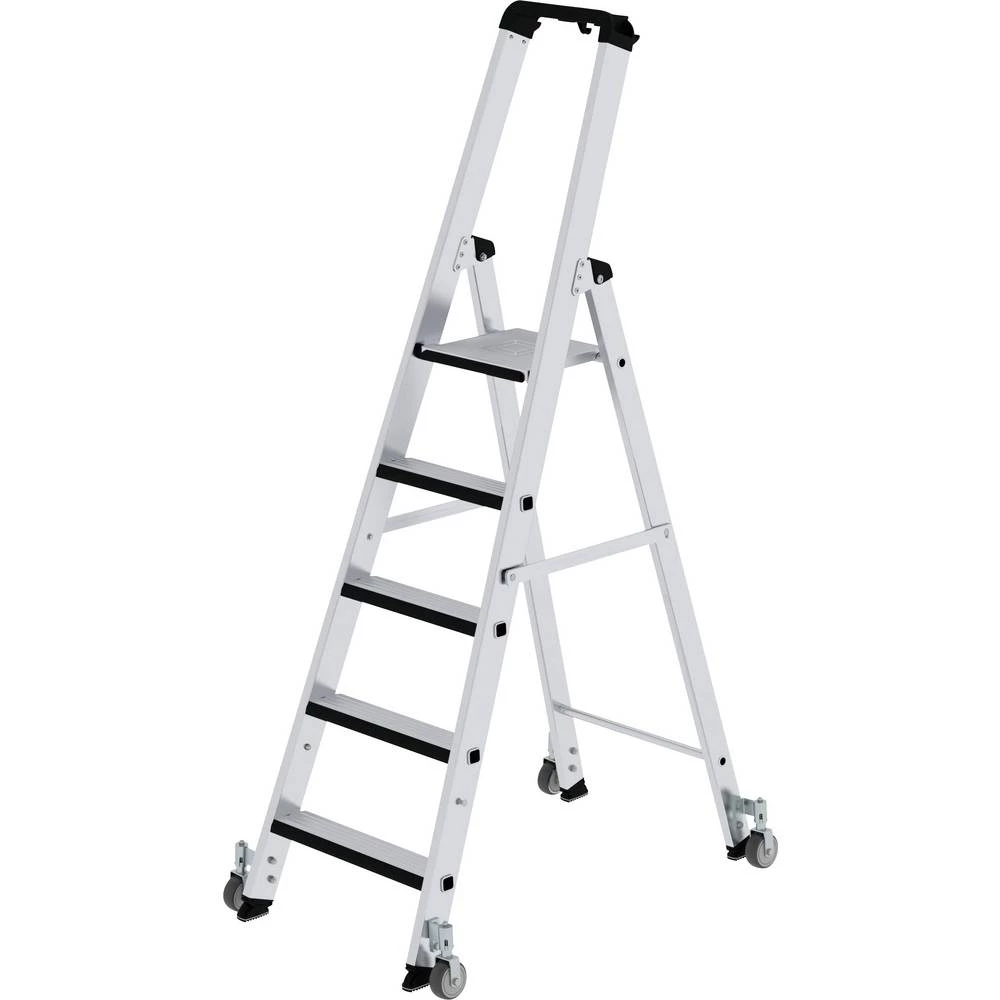 Günzburger Steigtechnik 43105 aluminij ljestva sa nivojima Radna visina (maks.): 3.25 m slika