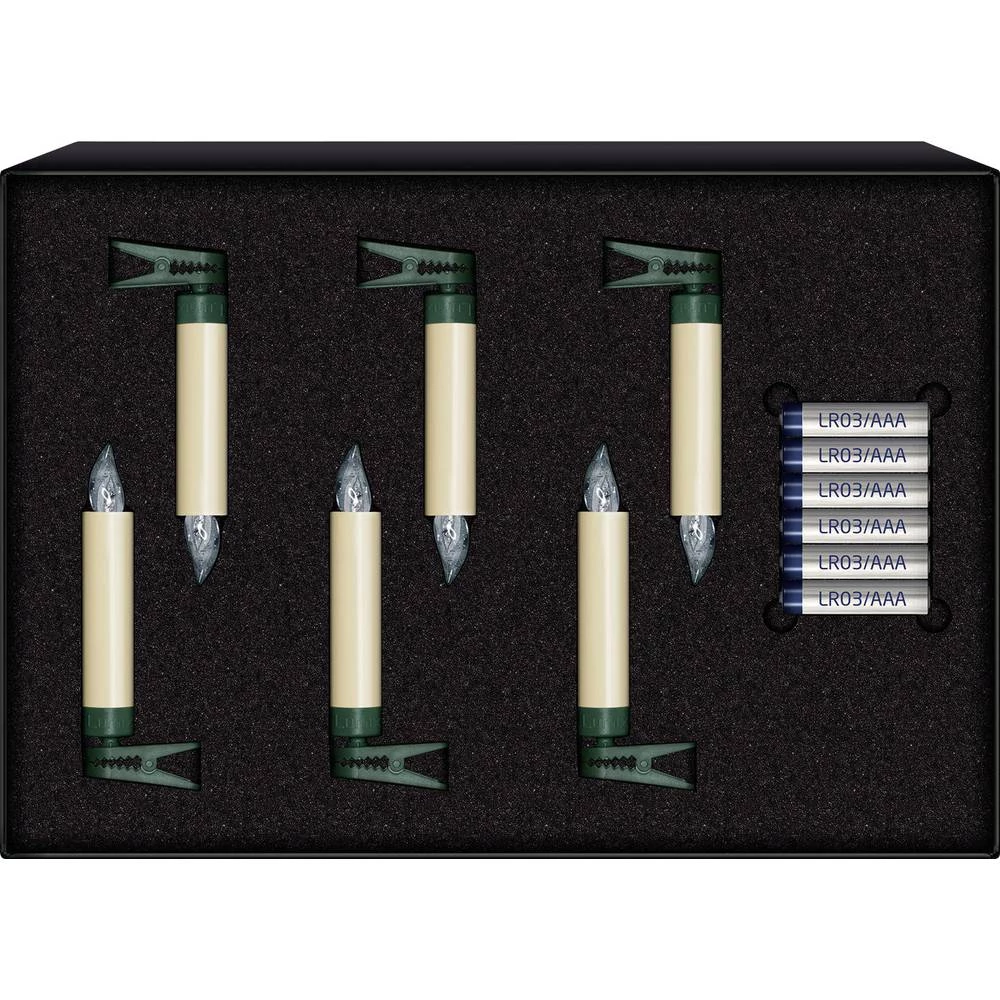 Lumix 75532 Rasvjeta za božićno drvo Unutra/Vani baterijski pogon LED Toplo-bijela slika