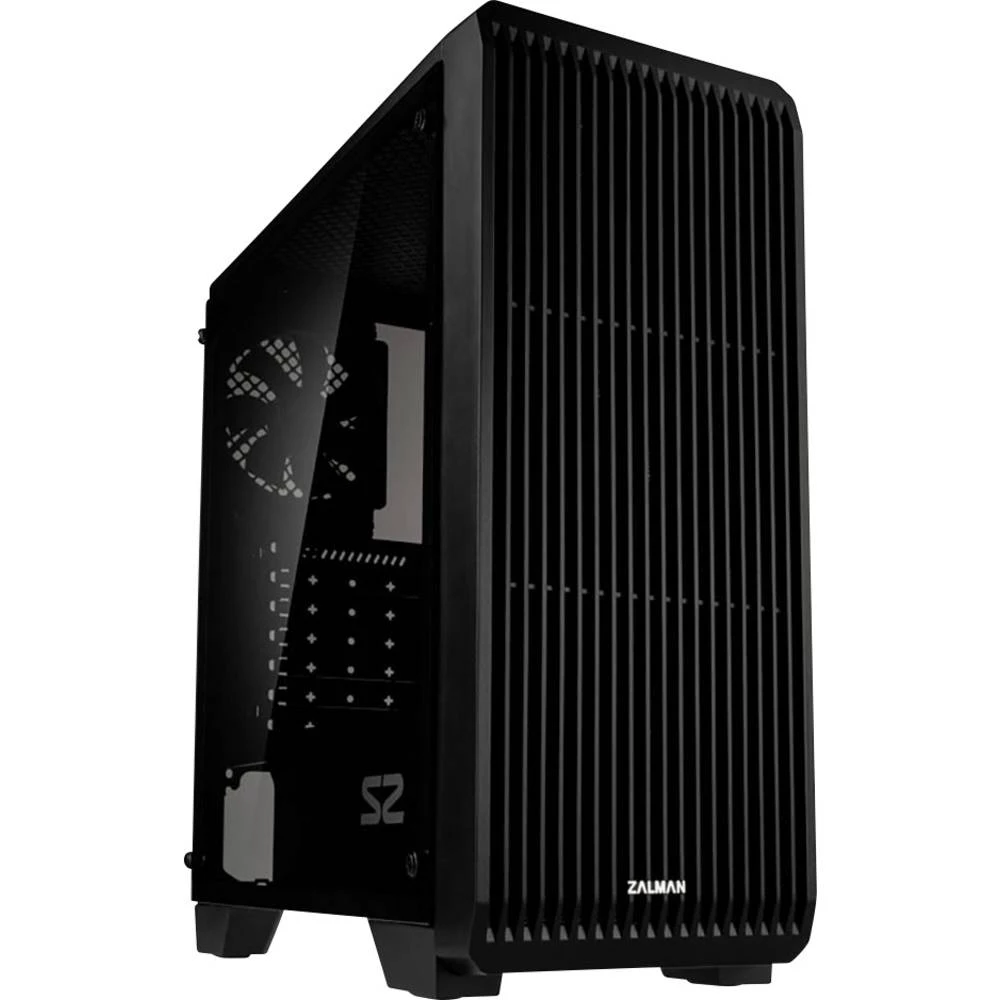 Zalman S2 TG midi-tower kućište , kućište za igraće računalo crna slika