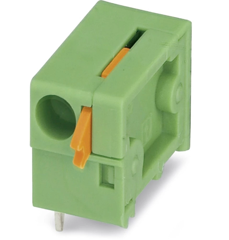 Opružna blok stezaljka 1.50 mm broj polova: 1 FFKDSA1 / H2-7,62 Phoenix Contact zelene boje 250 kom. slika