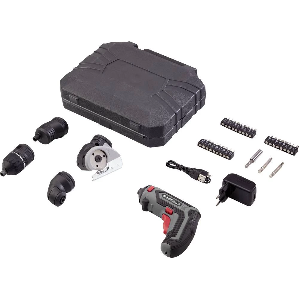 Basetech ASS-830 TO-6443490 akumulatorska bušilica 4 V 1500 mAh li-ion slika