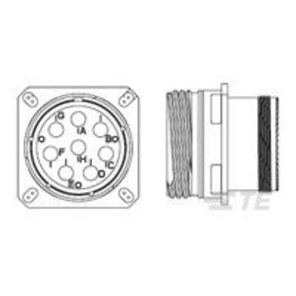TE Connectivity Quadrax ProductsQuadrax Products 1-1811927-3 AMP slika