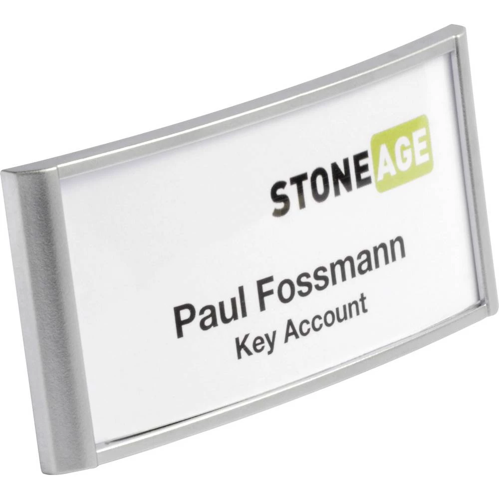 Durable 854123 oznaka imena 854123 (Š x V) 65 mm x 30 mm sigurnosni pin, kombinirana stezaljka 10 kom./paket 1 Set slika