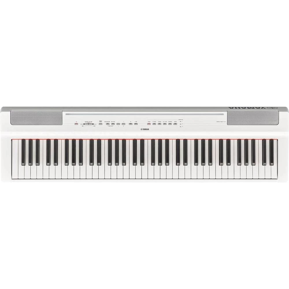 Digital Piano Yamaha P-121WH Bijela Uključuje napajanje slika