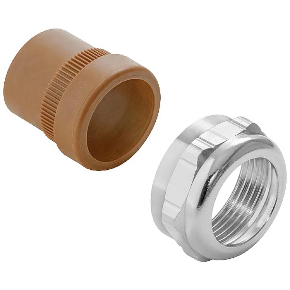 Weidmüller 2814780000 kabelska uvodnica djeljivo, sa zaštitom od savijanja, s brtvom PG21 mesing (niklovani) 1 St. slika