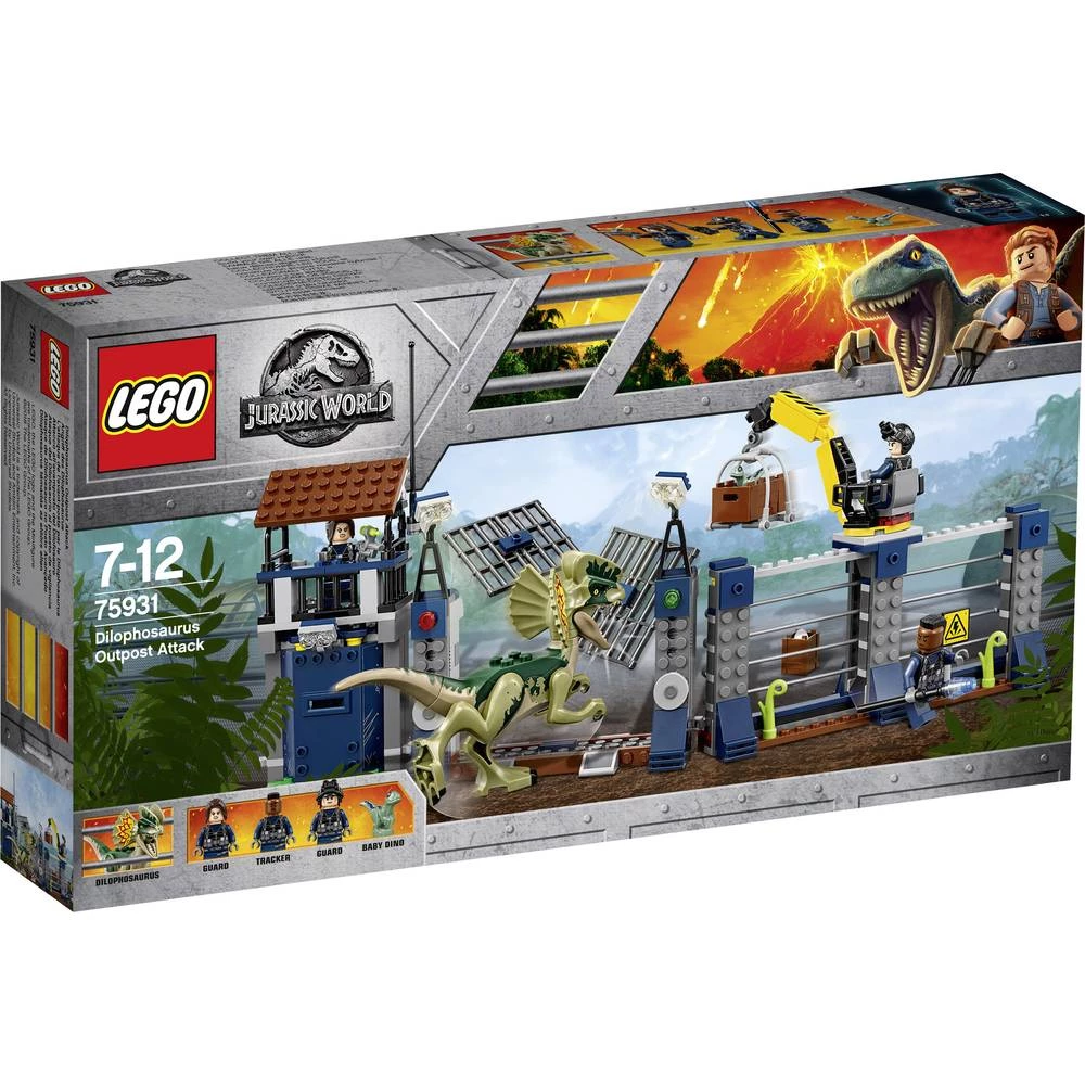 LEGO&reg; JURASSIC WORLD&trade; 75931 Napad Dilophosaurus slika