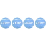 Loptica za bacanje iFetch Ball 40 Bijelo-plava 4 ST
