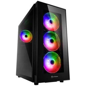 Sharkoon TG5 Pro RGB midi-tower kućište za računala  crna slika
