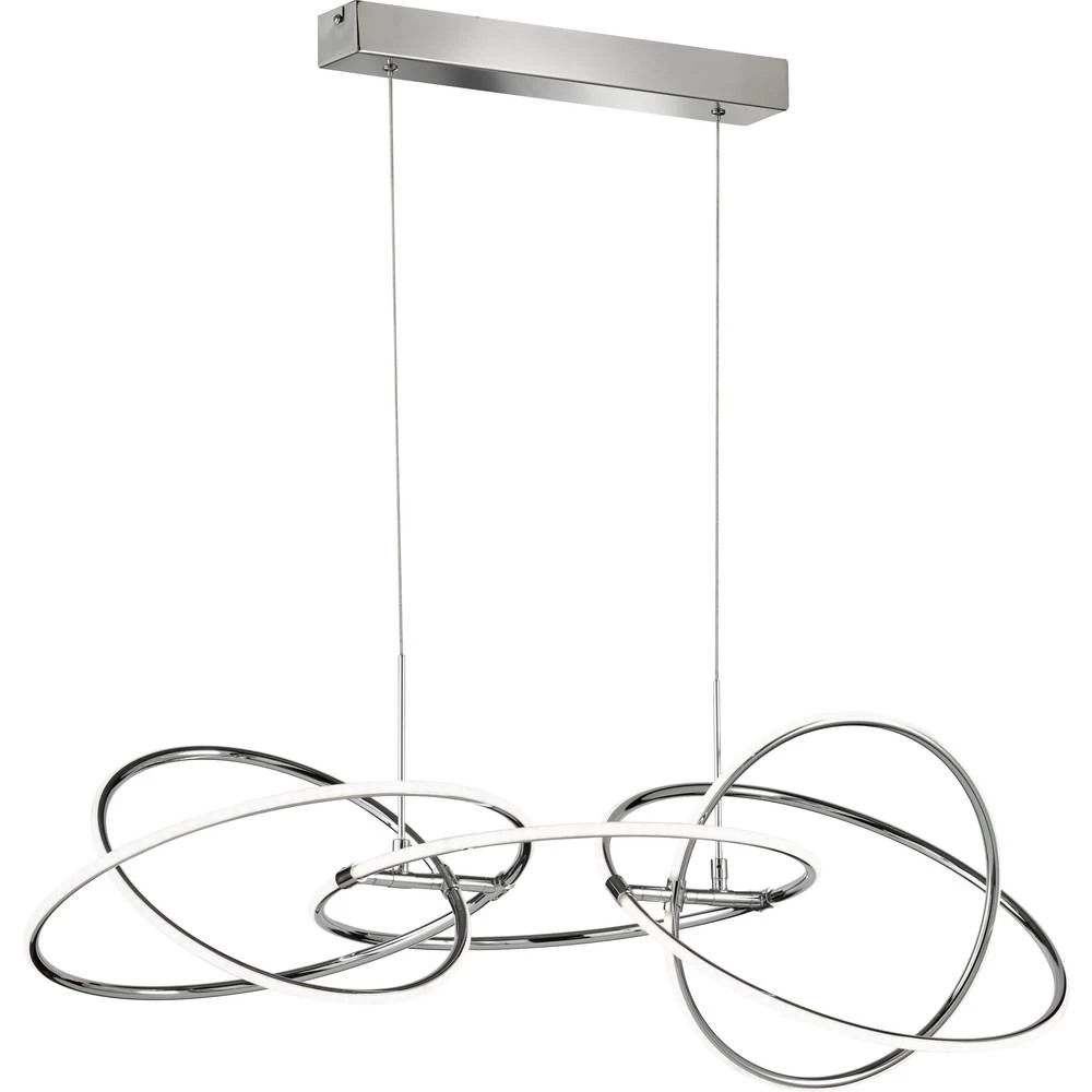 LED viseća svjetiljka 37 W Toplo-bijela WOFI Spring 6086.01.01.8100 Krom boja slika