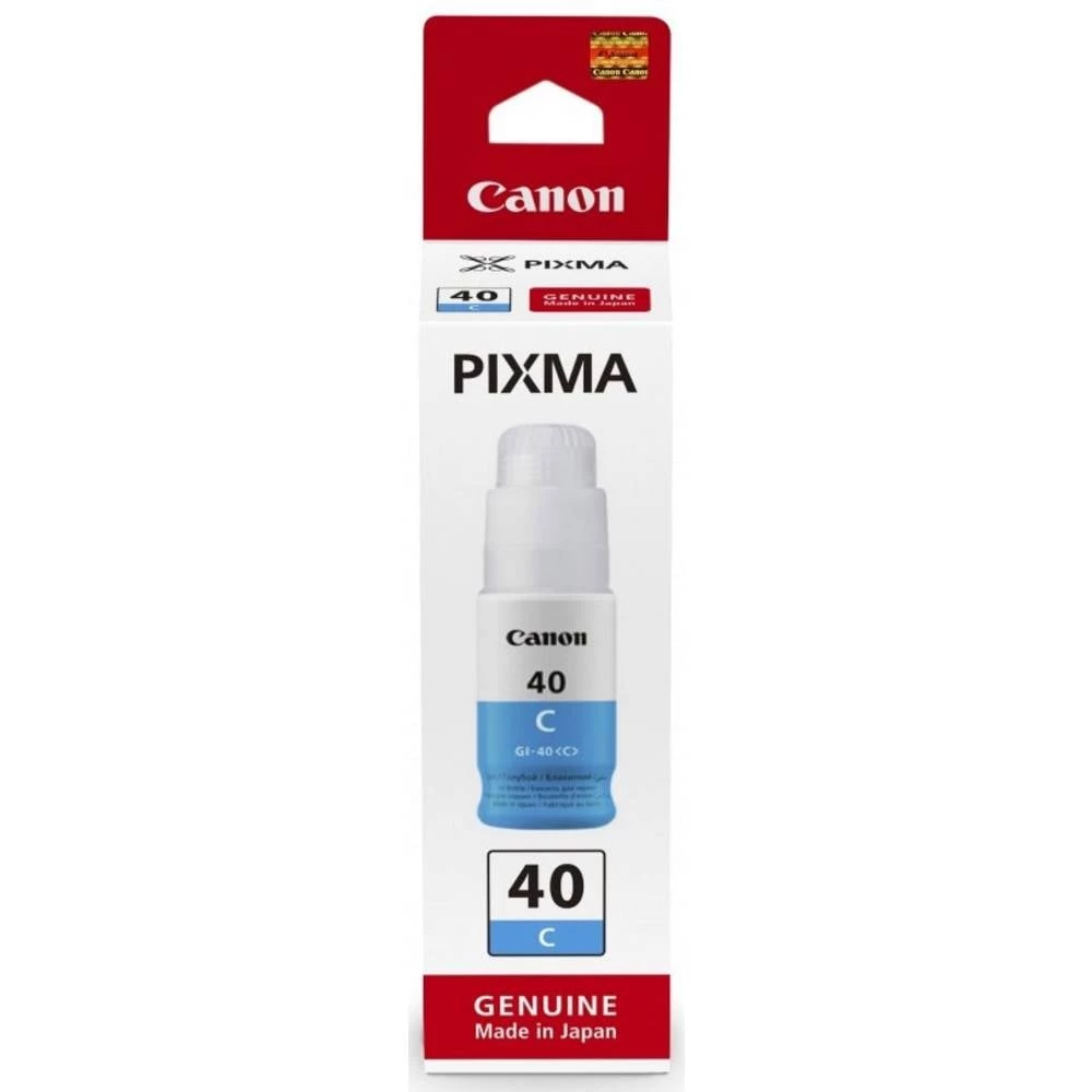 Canon 3400 C 001 GI-40 C tinta za ponovno punjenje original Canon cijan 1 kom. slika