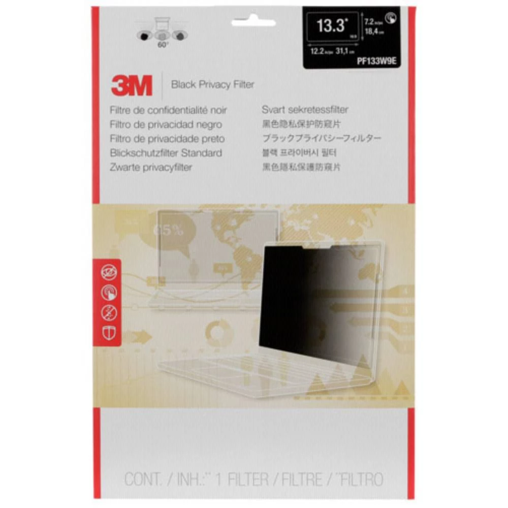 3M PF133W9E Folija za zaštitu zaslona 33.8 cm (13.3 ") Format slike: 16:9 7100068016 Pogodno za model: Univerzalno slika