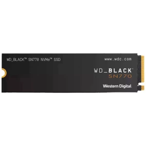 Western Digital Black™ SN770 1 TB unutarnji M.2 PCIe NVMe SSD 2280 M.2 NVMe PCIe 4.0 x4 maloprodaja WDS100T3X0E slika