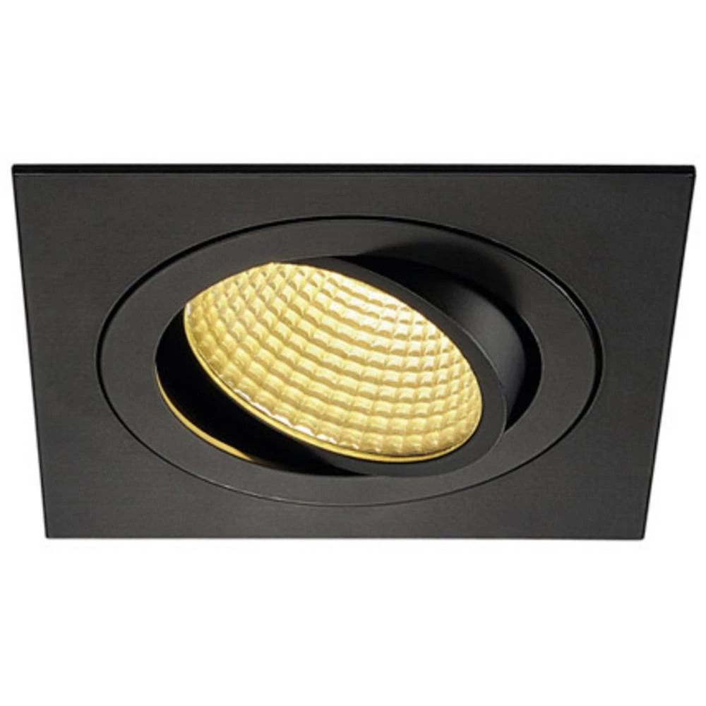 LED ugradna svjetiljka 12 W Toplo-bijela SLV New Tria 1 Set 114240 Crna (mat) slika