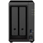 Synology DiskStation DS723+ kućište NAS servera 0 GB 2 Bay uklop-/isklop prekidač, eSATA priključak, podržava RAID, 1x U