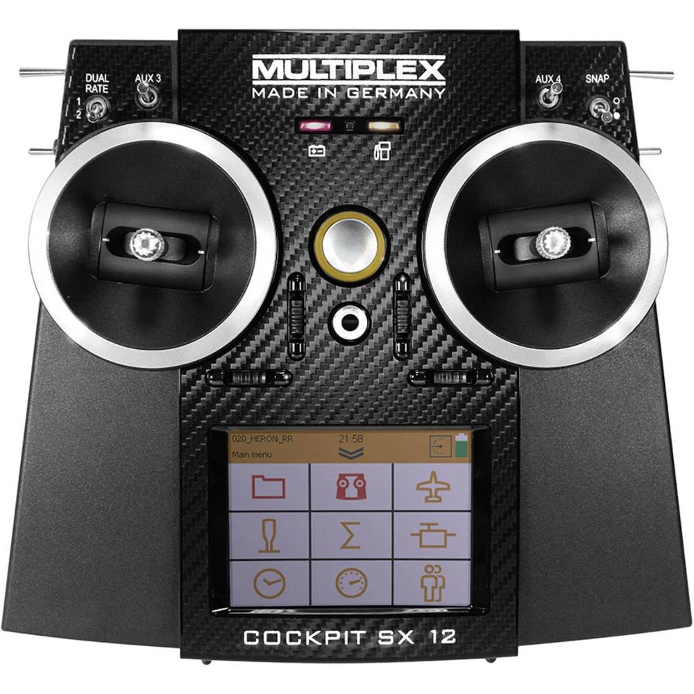 Multiplex SX 12 Ručni daljinski upravljač 2,4 GHz Broj kanala: 12 slika