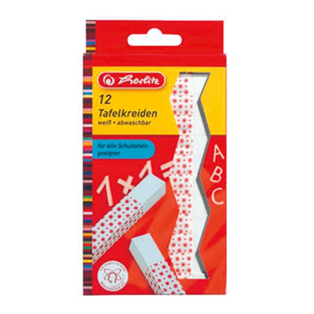 Herlitz Kreda za tablu 8648107 Bijela 12 ST slika