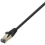 LAN (RJ45) Mreža Priključni kabel CAT 8.1 S/FTP 3.0 m Crna Bez halogena LogiLink