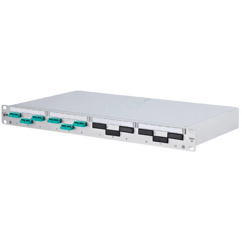 Patch Panel za optičke kablove 6 ulaza Metz Connect 150205BA06-E 1 U slika