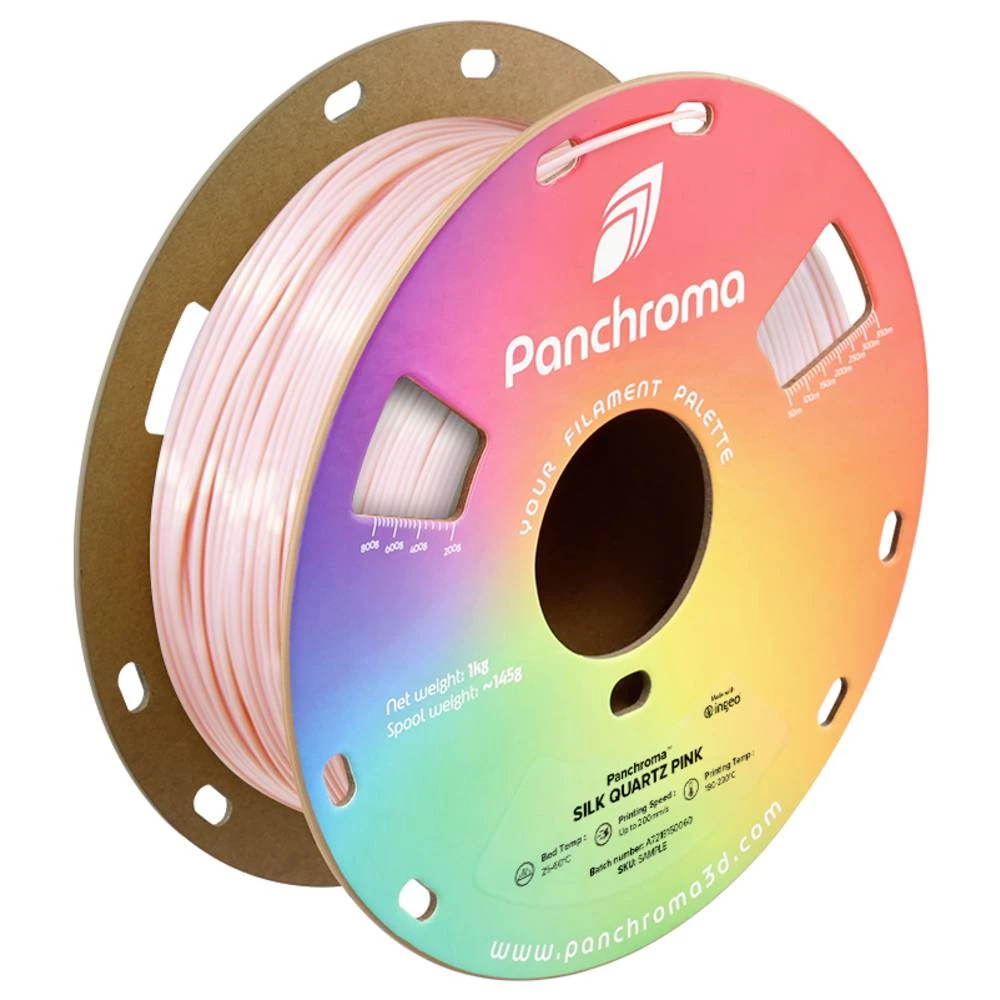 Polymaker CA03013 Panchroma™ Silk 3D pisač filament PLA svilenkasti sjaj 1.75 mm 1000 g kvarcno ružičasta, ružičasta 1 S slika