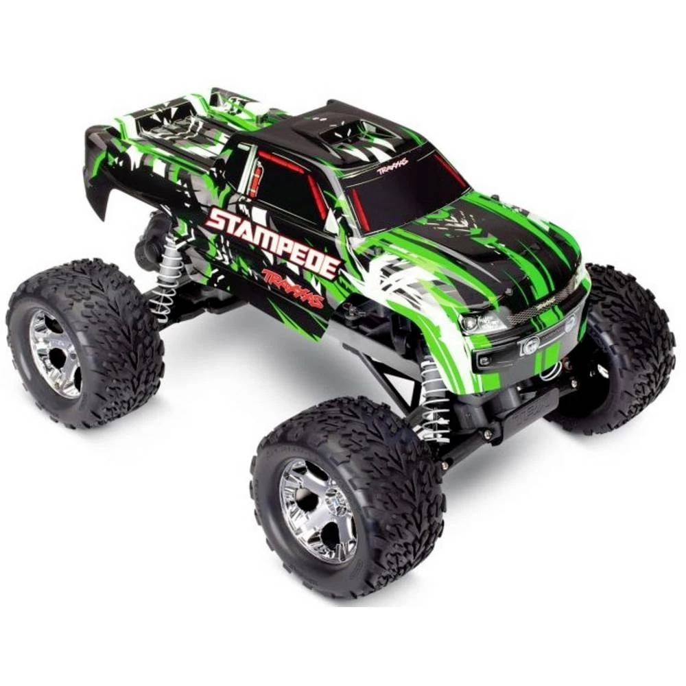 Traxxas Stampede s četkama 1:10 rc model automobila električni monstertruck pogon na stražnjim kotačima (2wd) rtr 2,4 GHz slika