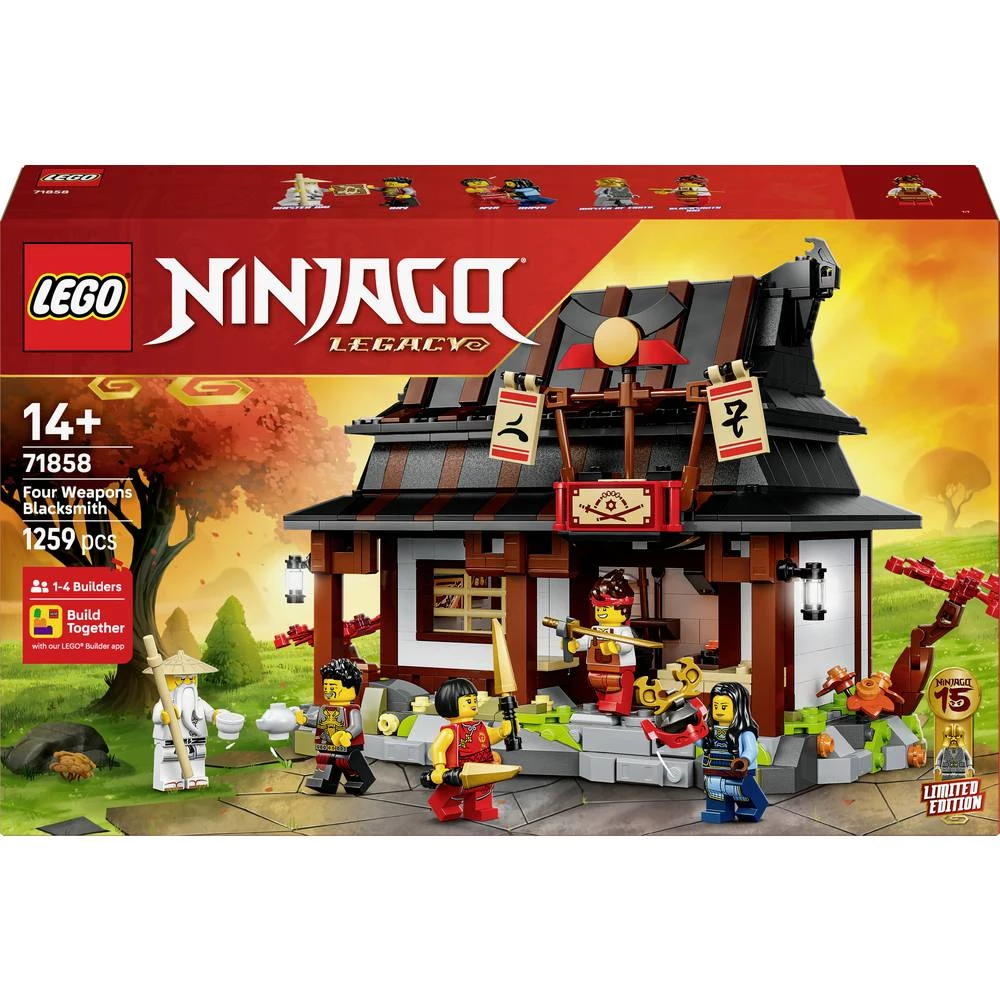 71858 LEGO® NINJAGO 15. obljetnica Kovačnice četiri oružja (71858) slika