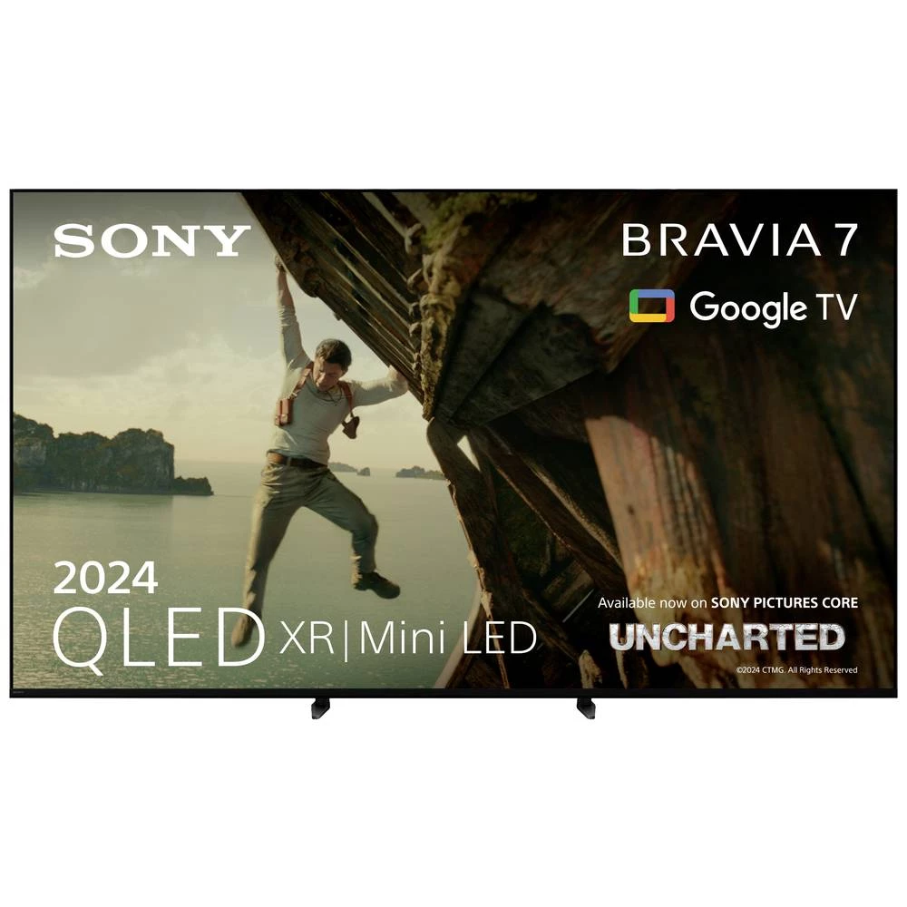 Sony Bravia 7 LED-TV 189 cm 75 palac Energetska učinkovitost 2021 D (A - G) CI+, DVB-C, DVB-S, DVB-S2, DVB-T, DVB-T2, Sm slika