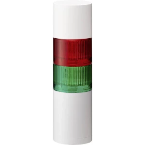Signalni toranj LED Patlite LR6-202WJBW-RG Crvena, Zelena Crvena, Zelena Žmigavac, Stalno svjetlo, Stalni ton, Jedan ton, Više t slika